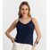 Blusa De Alça Tecido Crepe Marrocos Endless Azul GG / Azul