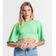 Blusa De Ribana Canelada Feminina Endless Verde M / Verde
