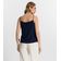Blusa De Alça Tecido Crepe Marrocos Endless Azul P / Azul