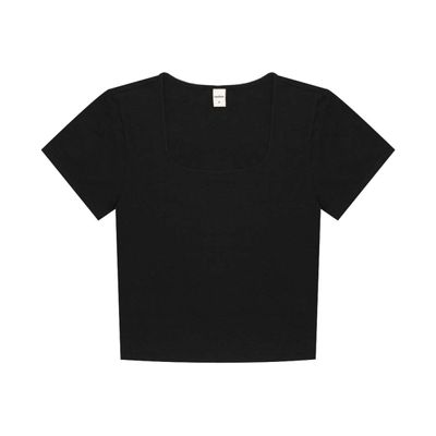 Blusa Cropped Feminina Rovitex Preto P / Preto