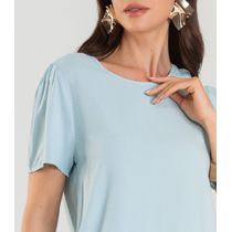 Blusa Feminina Em Viscose Infinita Cor Azul