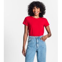Blusa Feminina Básica Visco Tricot Rovitex Laranja