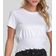 Blusa Feminina Com Lastex Dianna Branco G / Branco