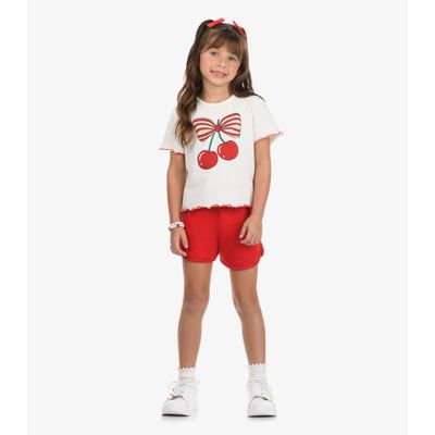 Blusa Feminina Cotton Rovi Kids Bege 12 / Bege