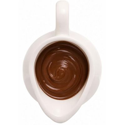 Leiteira Porcelana Milão 190ml Branca Caldas Louça Pequena Café da Manhã Elegante