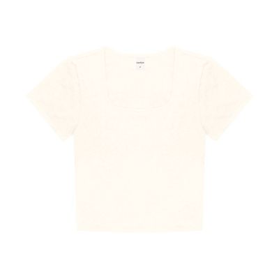 Blusa Cropped Feminina Rovitex Bege P / Bege