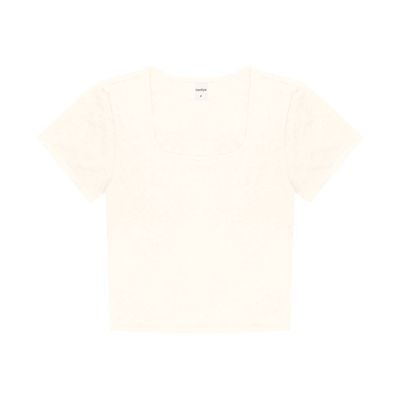 Blusa Cropped Feminina Rovitex Bege P / Bege