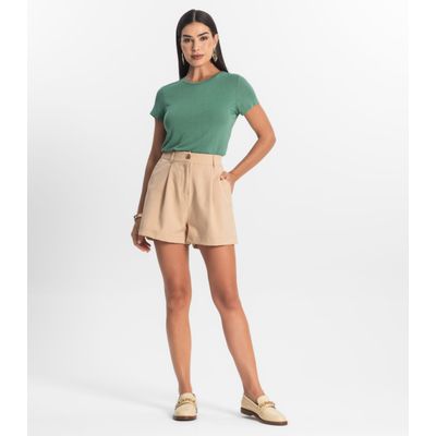 Blusa Feminina Básica Visco Tricot Rovitex Verde GG / Verde