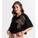 Blusa Feminina Com Bordado Endless Preto M / Preto