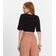 Blusa De Ribana Canelada Feminina Endless Preto GG / Preto