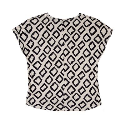 Blusa Feminina Estampada Rovitex Bege P / Bege