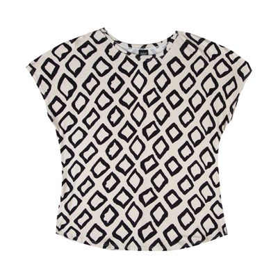 Blusa Feminina Estampada Rovitex Bege P / Bege
