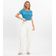 Blusa Básica Alongada Feminina Rovitex Azul G / Azul