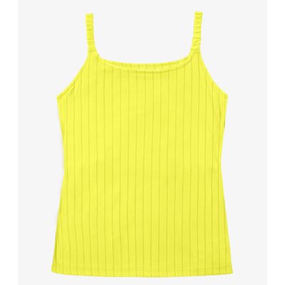 Blusa Feminina De Alça Select Amarelo GG / Amarelo