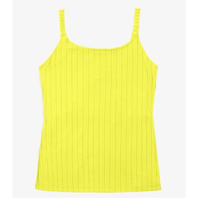 Blusa Feminina De Alça Select Amarelo P / Amarelo