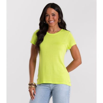Blusa Feminina Básica Visco Tricot Rovitex Verde P / Verde