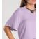 Blusa Feminina Com Colar Dianna Roxo G / Roxo