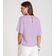 Blusa Feminina Com Colar Dianna Roxo P / Roxo