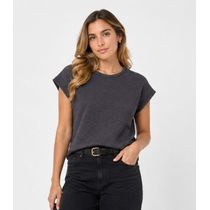 Blusa Feminina Em Malha Tapirus Infinita Cor Cinza