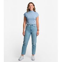 Blusa Feminina Com Gola Chaminé Select Azul