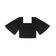 Blusa Cropped Endless Preto G / Preto