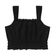 Blusa De Alça Juvenil Feminina Minty Preto 16 / Preto