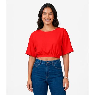 Blusa Feminina Em Viscose Infinita Cor Laranja GG / Laranja