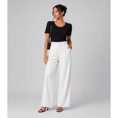 Blusa Feminina Em Malha Langui Infinita Cor Preto P / Preto