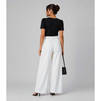 Blusa Feminina Em Malha Langui Infinita Cor Preto P / Preto