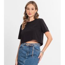 Blusa Cropped Lisa Select Preto