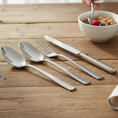 Faqueiro Fracalanza Clássico Moderno 130 Peças Aço Inox e Estojo Madeira Elegância a Mesa