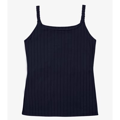 Blusa Feminina De Alça Select Azul G / Azul