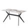 Kit Mesa De Jantar Pandora 140cm com 4 Cadeiras Charles Marrom Caemmun Marrom