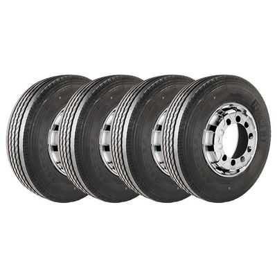 KIT 4 Pneus Altura NXG R1 295/80R22.5 Aro 22.5 152M 16 Lonas