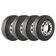 KIT 4 Pneus Altura NXG R1 295/80R22.5 Aro 22.5 152M 16 Lonas