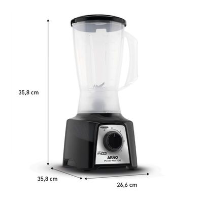 Liquidificador Power Mix LQ10 700W Arno Preto / 127V