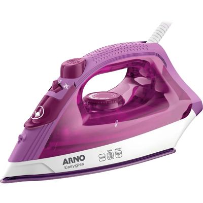 Ferro a Vapor Easygliss Cerâmica FE01 Arno Lilás com Branco / 127V
