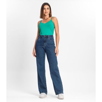 Blusa De Alça Feminina Ribana Canelada Rovitex Verde GG / Verde