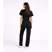 Blusa Feminina Com Manga Deslocada Infinita Cor Preto