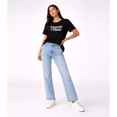 Blusa Feminina em Malha Visco Infinita Cor Preto M / Preto