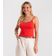 Blusa de Alça Feminina Viscotorcion Básica Rovitex Vermelho G / Vermelho