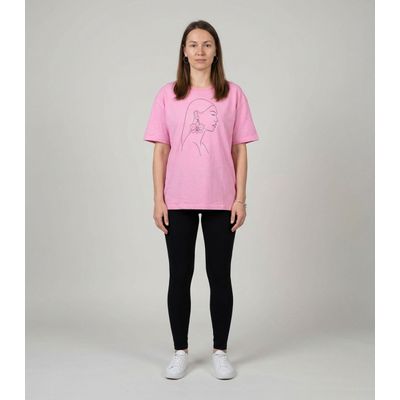Blusa Feminina Com Estampa Localizada Infinita Cor Rosa M / Rosa