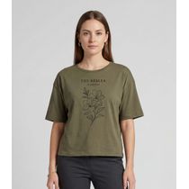 Blusa Feminina Com Estampa Localizada Infinita Cor Verde