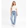 Blusa Feminina com Estampa Infinita Cor Bege GG / Bege