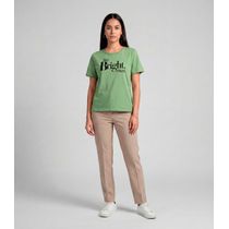 Blusa Feminina Com Estampa Infinita Cor Verde