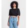 Blusa Cropped Feminina Rovitex Preto GG / Preto