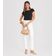 Blusa Feminina Decote Canoa Dianna Preto PP / Preto