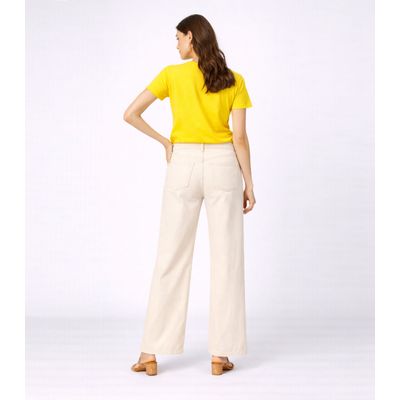 Blusa Baby Look Feminina Estampada Select Amarelo M / Amarelo