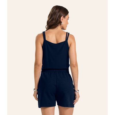 Blusa de Alça Feminina Endless. Azul G / Azul