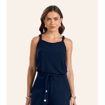 Blusa de Alça Feminina Endless. Azul